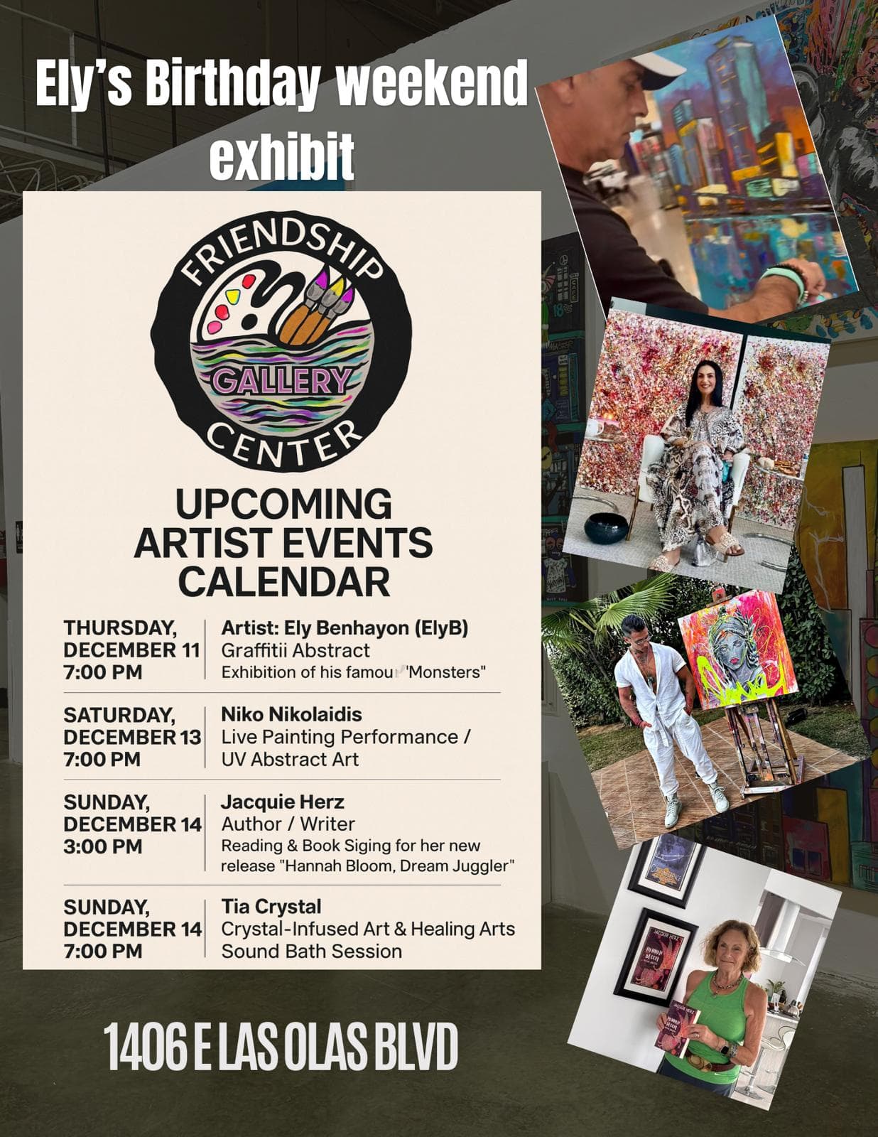 Art By ElyB Birthday Exhibit Week