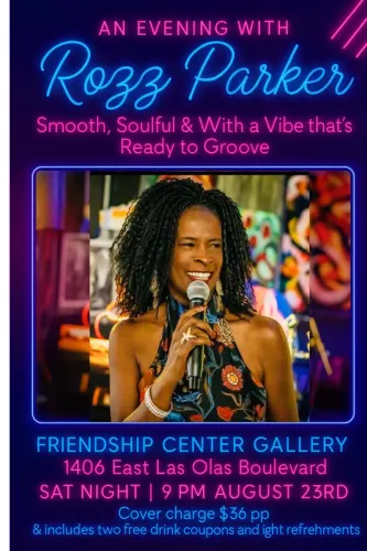 Evening with Rozz Parker 🎤 🎶